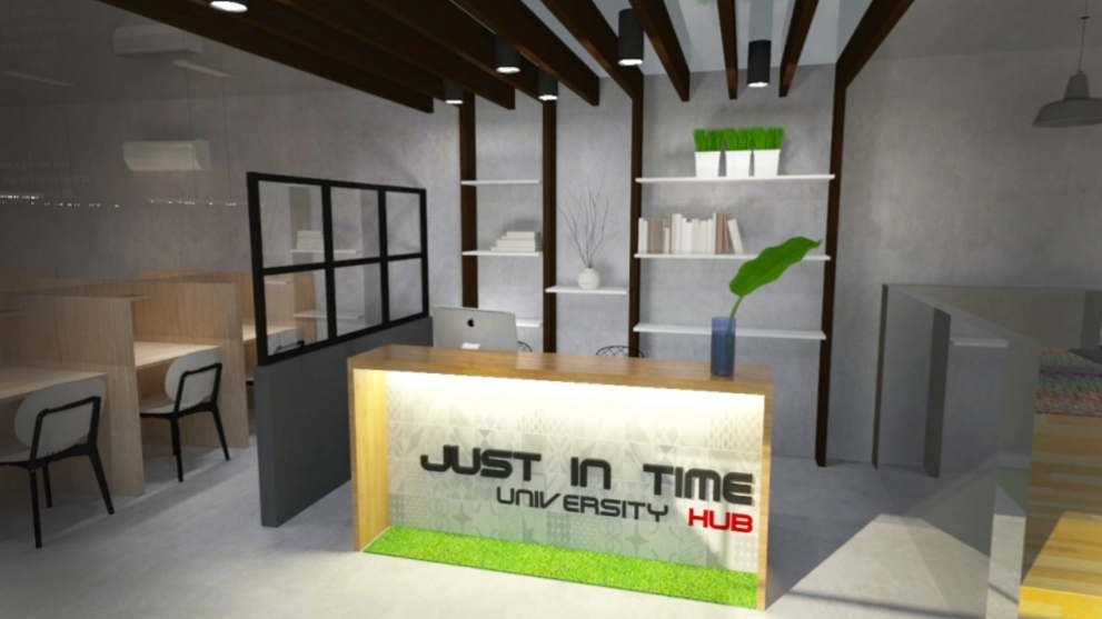 JUST-IN-TIME STUDY HUB AND COWORKING SPACE